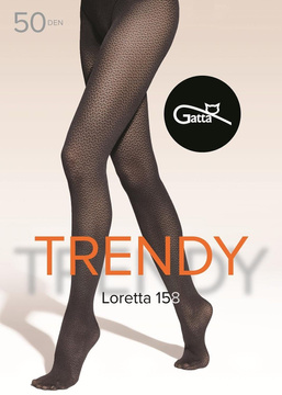 Stylowe rajstopy Gatta LORETTA 50den wz 158