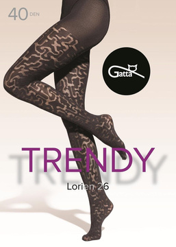 Stylowe rajstopy Gatta LORIEN 40den WZ 26
