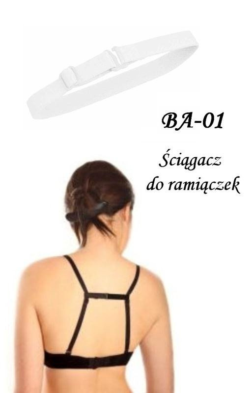 Beżowy ściągacz do ramiączek od biustonosza Julimex BA-01