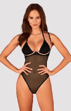 Eleganckie body z fiszbinami Obsessive Selinne