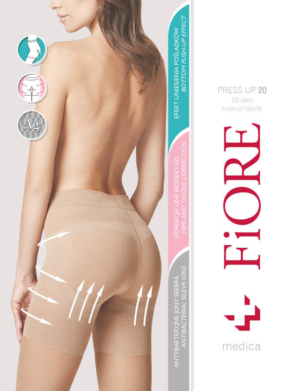 Fiore wyszczuplające/modelujące PRESS UP 20 DEN kolor natural